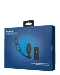 Vibruojantis analinis kaištis - žiedas „Tornado“ - Nexus