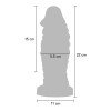 Vibruojantis dildo „Monster Cocks Devil“ - Extreme