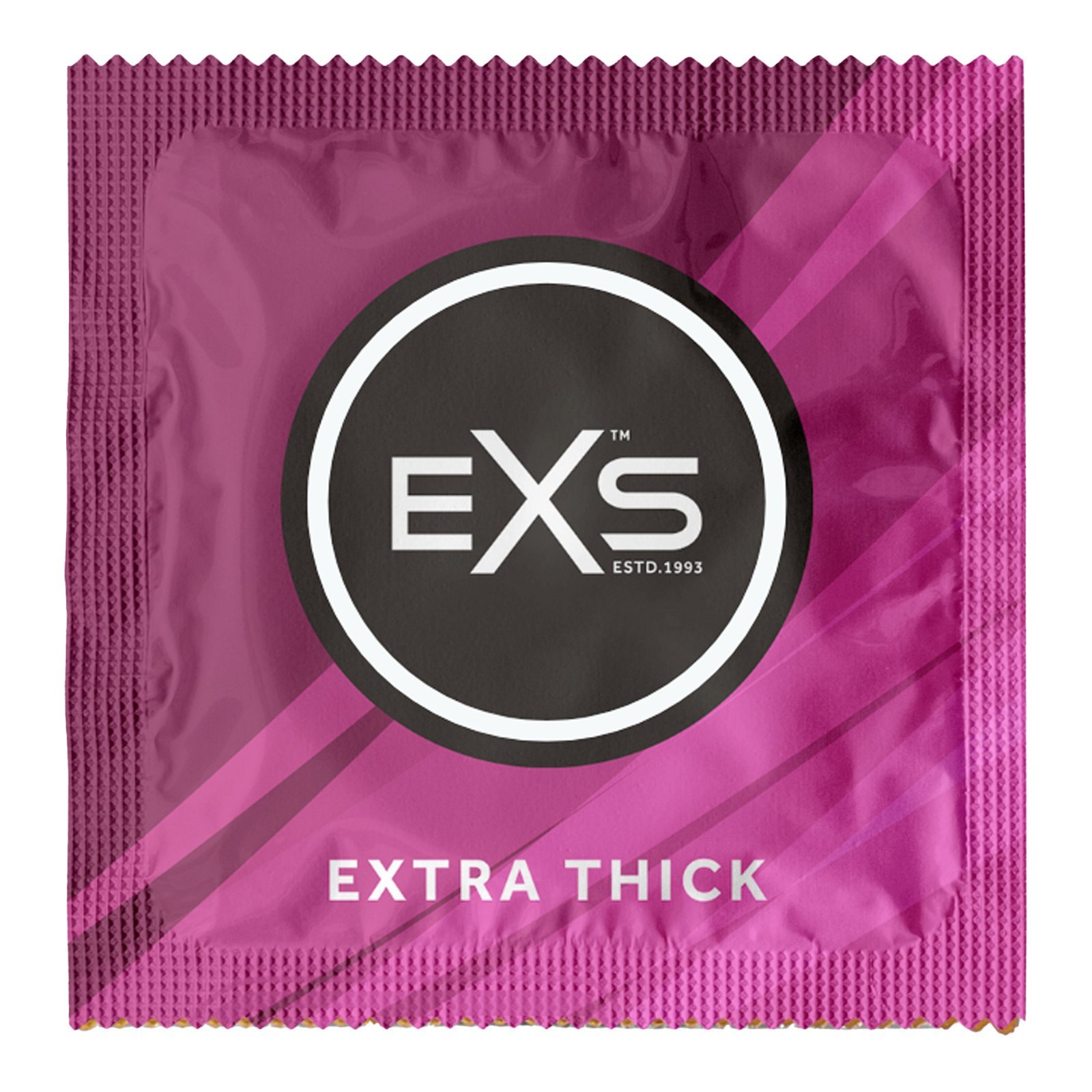 Saugesni prezervatyvai „Extra Thick“, 12 vnt. - EXS Condoms