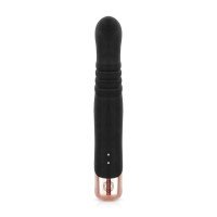 Automatinis vibratorius kiškutis „Thrusting Rabbit“ - Rosy Gold
