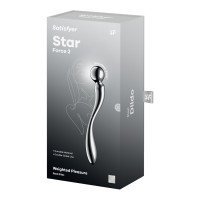 Metalinis dildo „Star Force 2” - Satisfyer