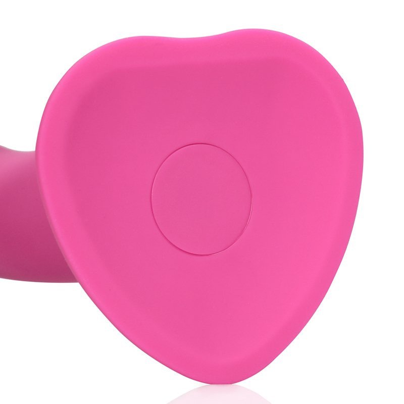 Vibruojantis silikoninis dildo „Non-Phallic Vibrating Dildo Medium“ - Loveline