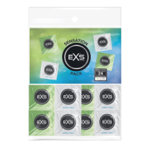 Prezervatyvų rinkinys „Sensation Pack“, 24 vnt. - EXS Condoms