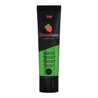 Vandens pagrindo lubrikantas „Strawberry“, 100 ml - Intt