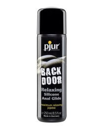 Atpalaiduojantis analinis silikono pagrindo lubrikantas „Back Door“, 250 ml - Pjur