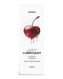 Vandens pagrindo lubrikantas „Cheeky Cherry“, 300 ml - Satisfyer