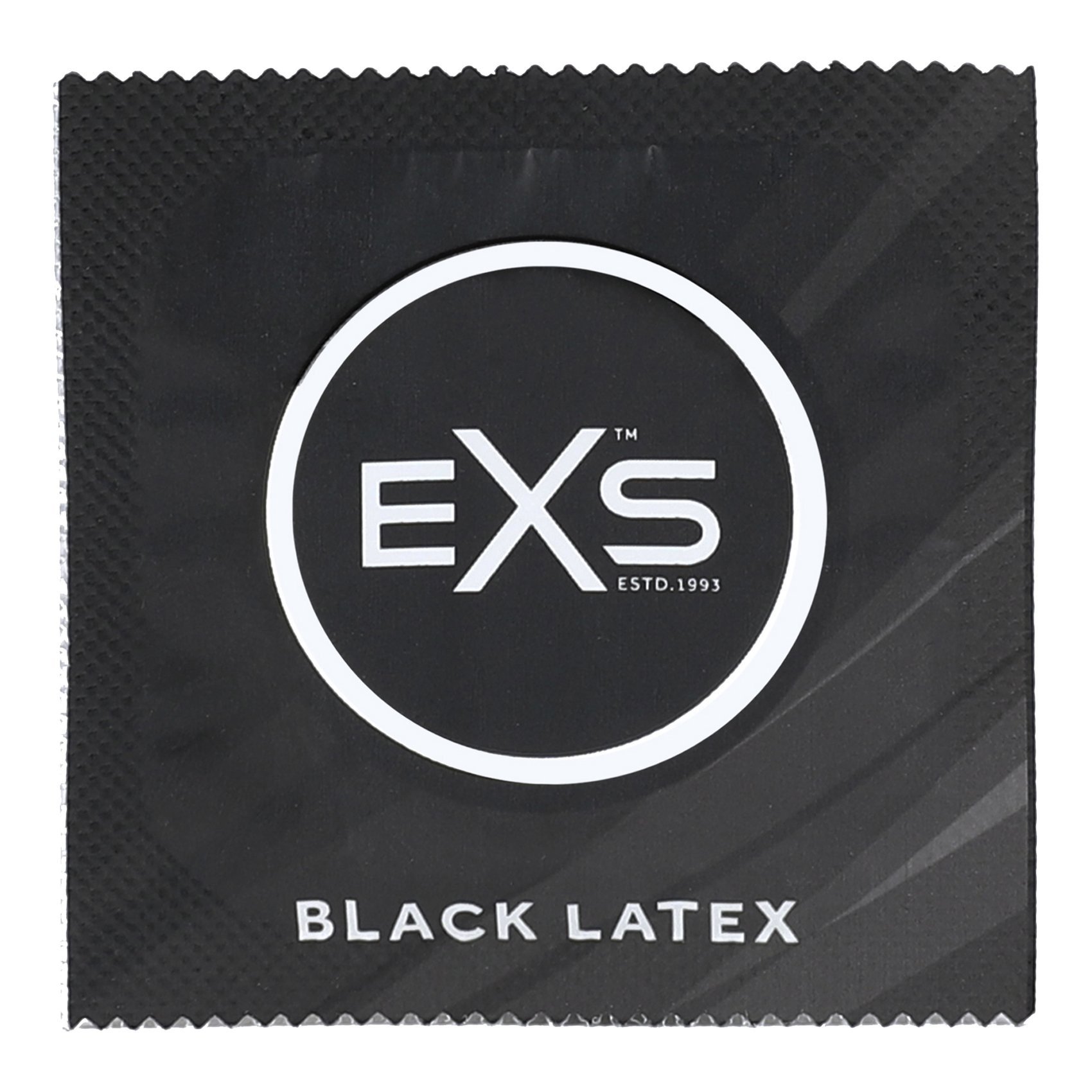 Prezervatyvai „Black Latex“, 12 vnt. - EXS Condoms