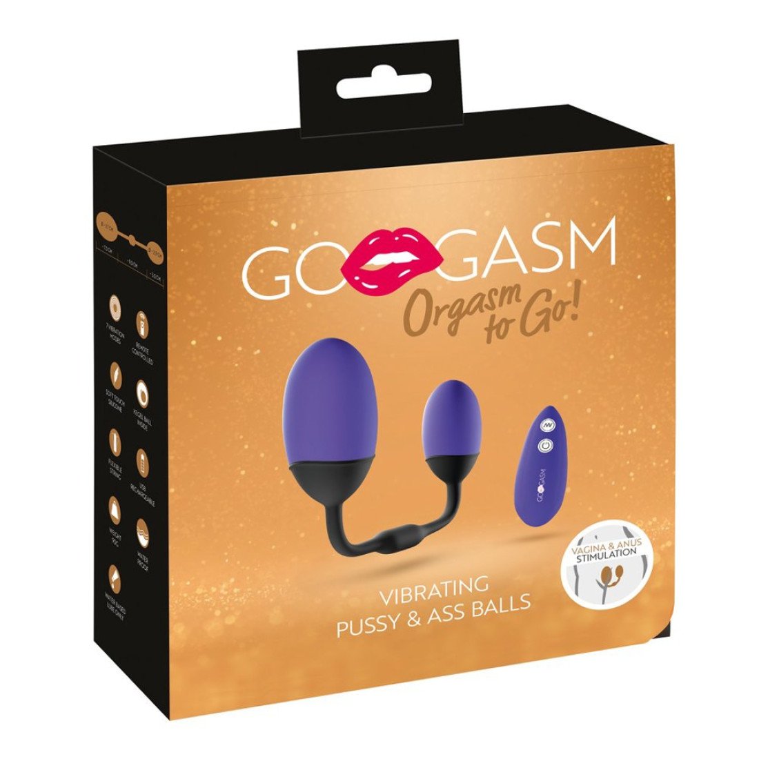 Vibruojantis kiaušinėlis „Orgasm to Go“ - GoGasm