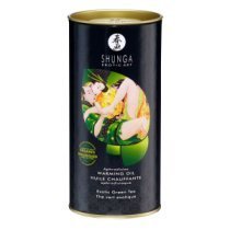 Afrodiziakinis šildantis aliejus „Exotic Green Tea“, 100 ml - Shunga