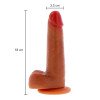Falo imitatorius „Foreskin Dildo 18 cm“ - Get Real