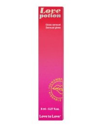 Lūpų blizgesys oraliniam seksui „Love Potion“, 8 ml - Love to Love