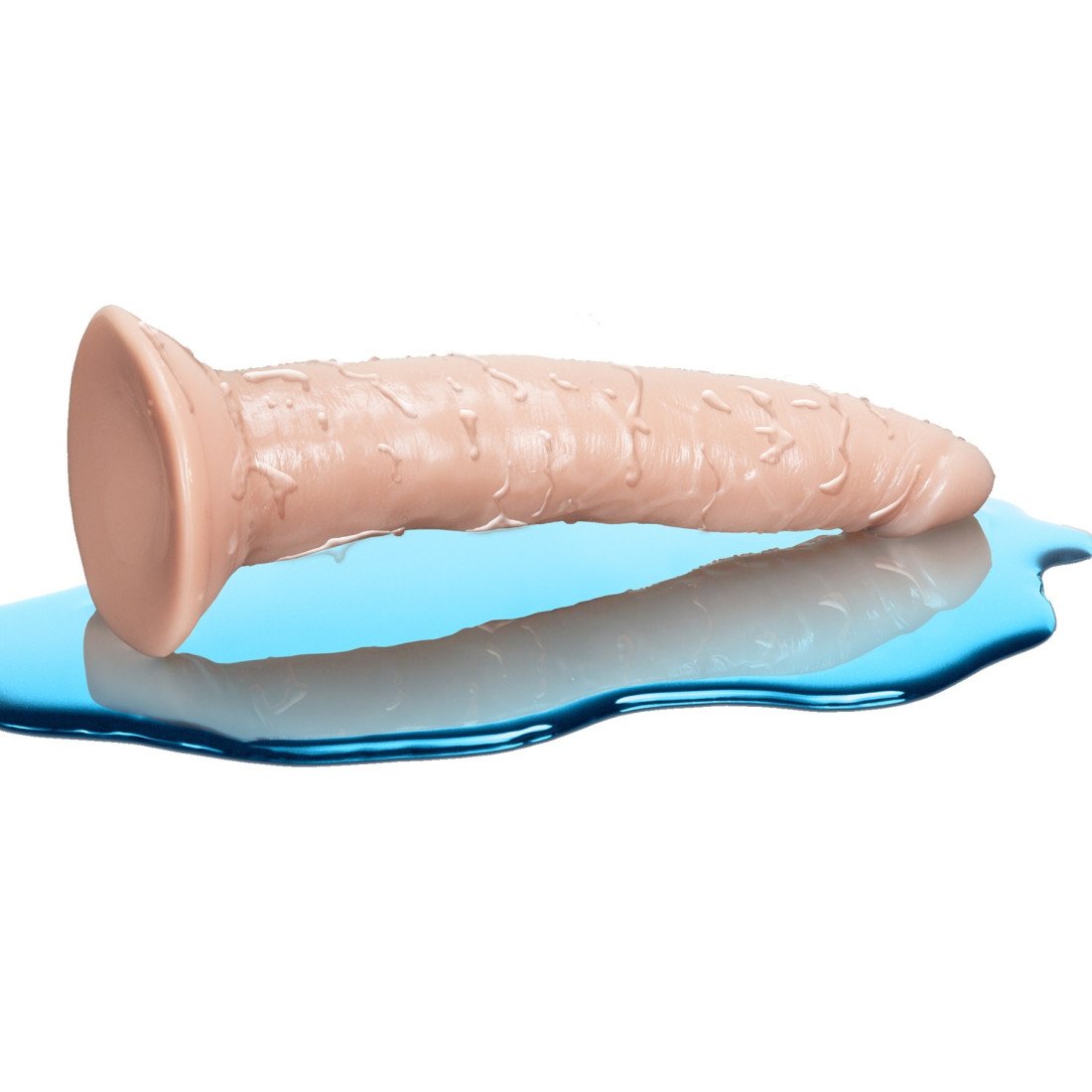 Dildo „Dr. Skin Nr. 7 Self Lubricating“ - Blush