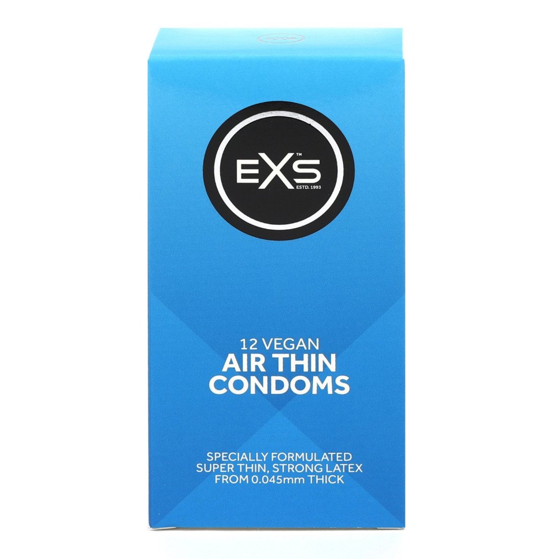 Ploni prezervatyvai „Air Thin“, 12 vnt. - EXS Condoms