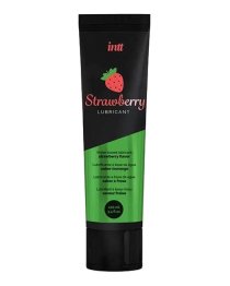 Vandens pagrindo lubrikantas „Strawberry“, 100 ml - Intt