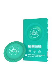 Aromatizuotų prezervatyvų rinkinys „Aromatizzato“, 6 vnt. - Love Match