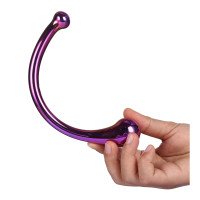 Stiklinis dildo „Curved Wand“ - Dream Toys