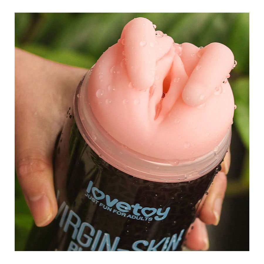 Dvipusis masturbatorius „Virgin-Skin Blowout - Vagina and Anus“ - Love Toy