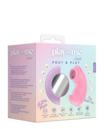 Klitorinis stimuliatorius „Pout & Play“ - Blush
