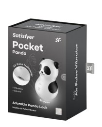 Klitorinis stimuliatorius - vibratorius „Pocket Panda“ - Satisfyer