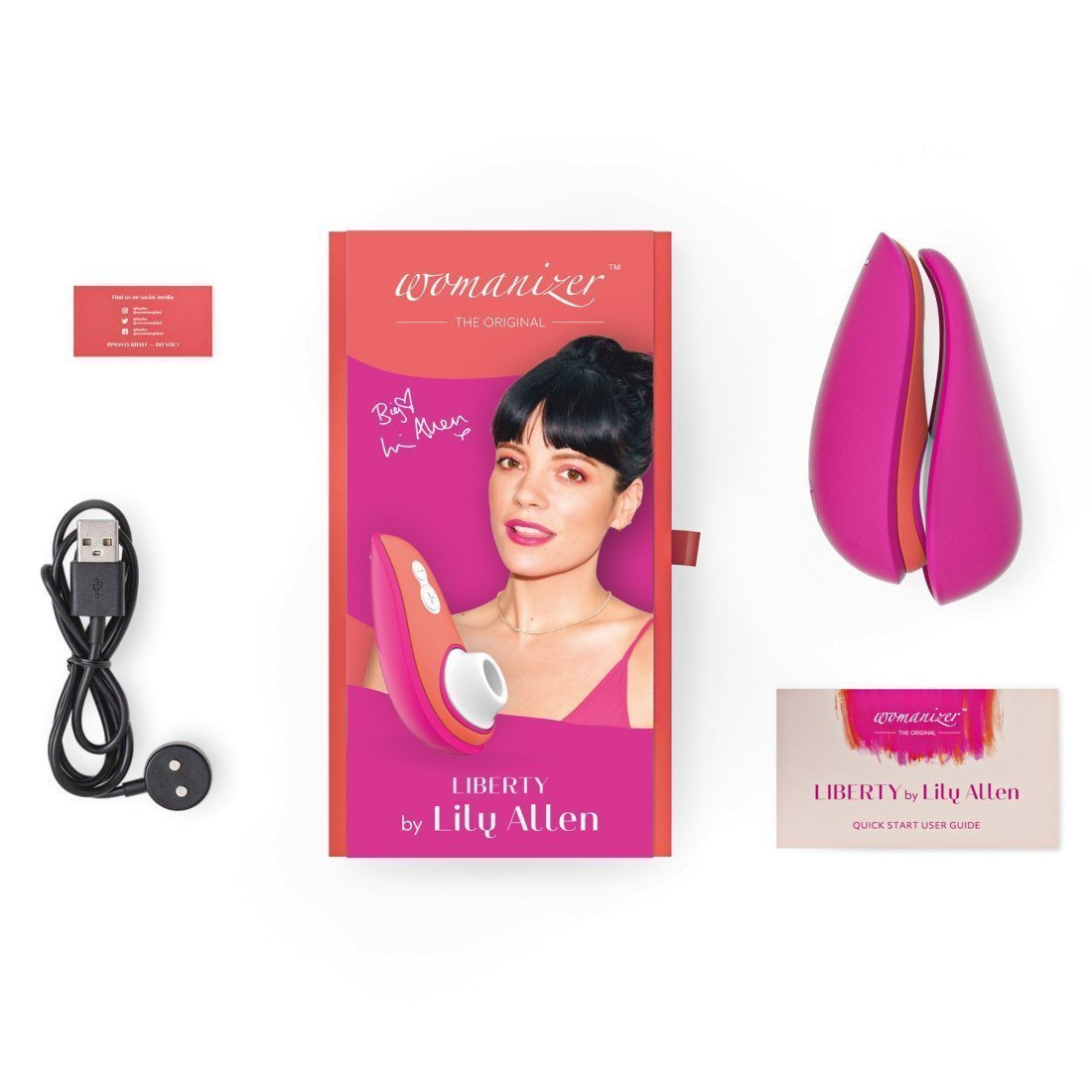 Klitorinis stimuliatorius „Liberty by Lily Allen“ - Womanizer