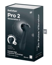 Išmanusis vibruojantis klitorinis stimuliatorius „Pro 2 Generation 3“ - Satisfyer