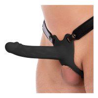 Tuščiaviduris strap-on dildo „Inferno 20 cm“ - Hidden Desire