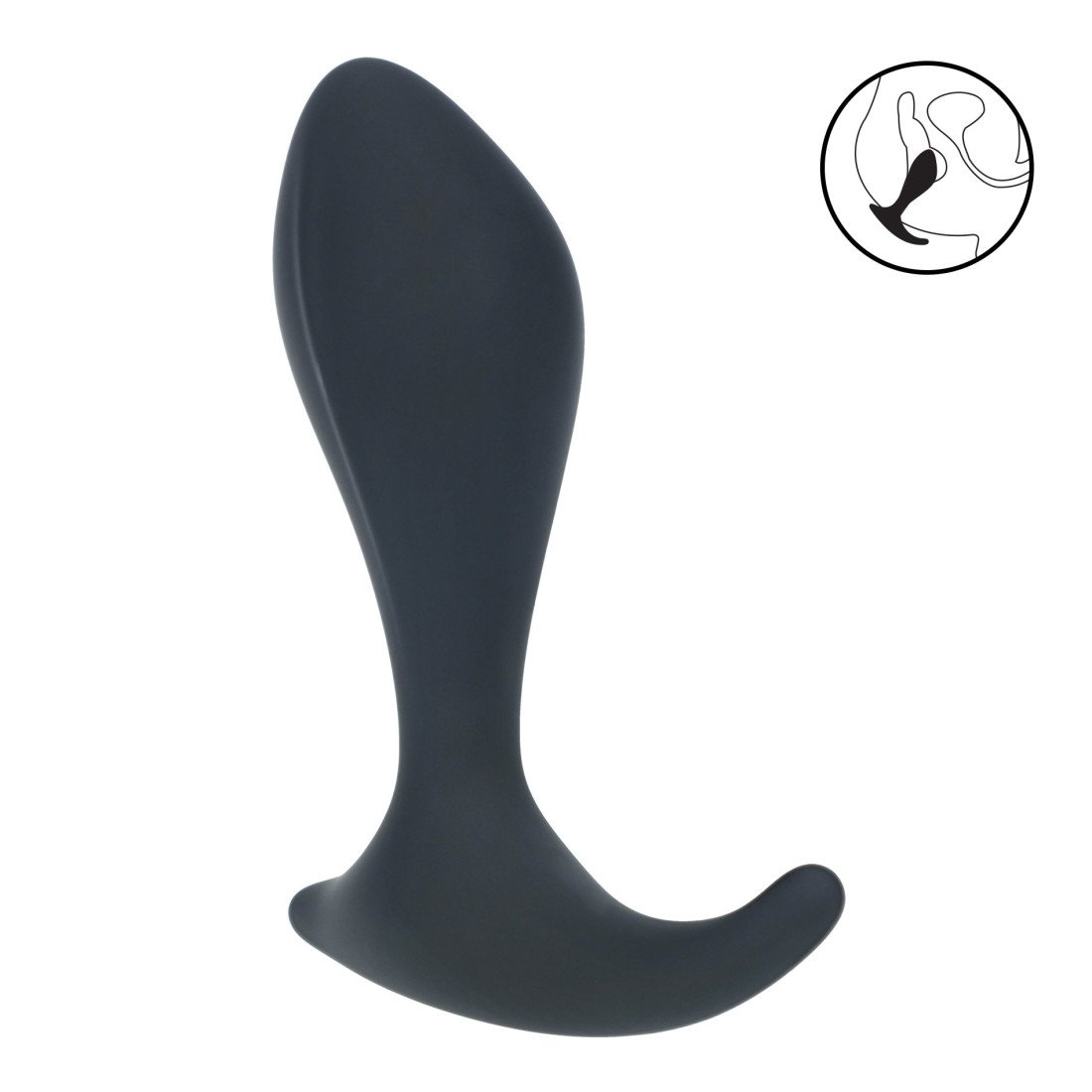 Prostatos masažuoklis „Single Ripple Prostate Massager“ - Levelz