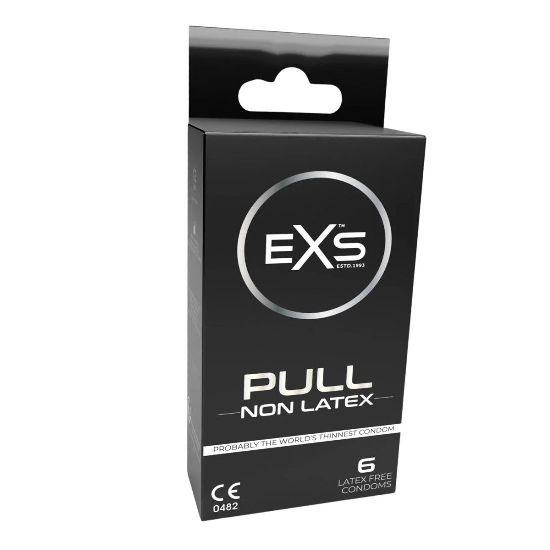 Labai ploni prezervatyvai „Pull Non Latex“, 6 vnt. - EXS Condoms