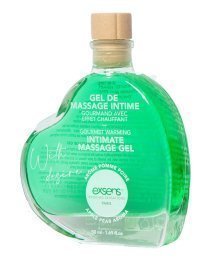 Šildantis masažo gelis „Apple Pear Aroma“, 50 ml - Exsens