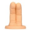 Silikoninis dildo „Crazy Fingers Cum Over!“ - S-Line