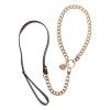 Pavadėlio ir antkaklio rinkinys „Dona Statement Collar and Leash“ - Taboom