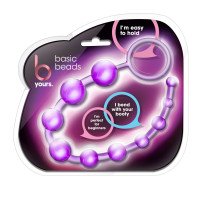 Analiniai karoliukai „Basic Beads“ - Blush