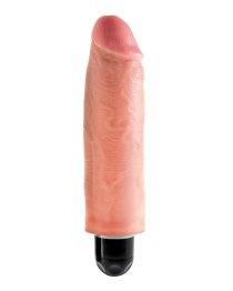 Vibruojantis dildo „Vibrating Stiffy Nr. 6“ - King COCK