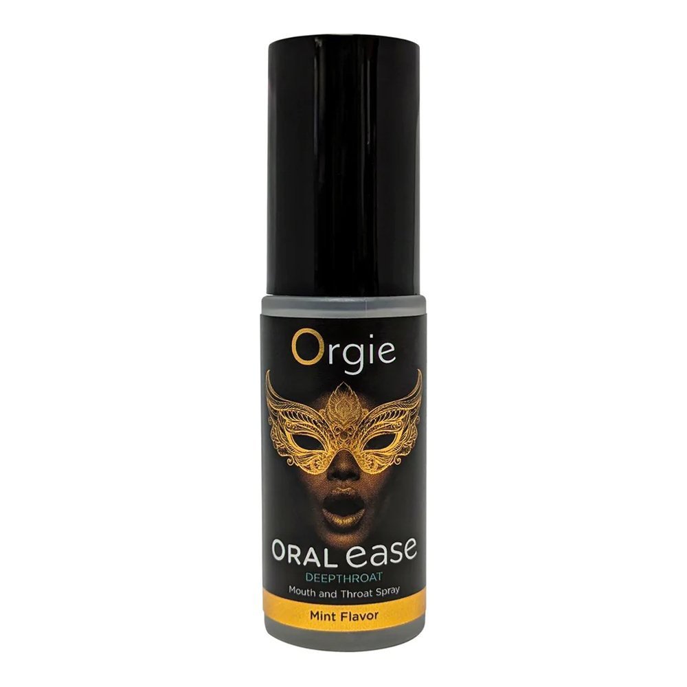 Atpalaiduojantis purškalas oraliniam seksui „Oral Ease Deepthroat“, 15ml - Orgie