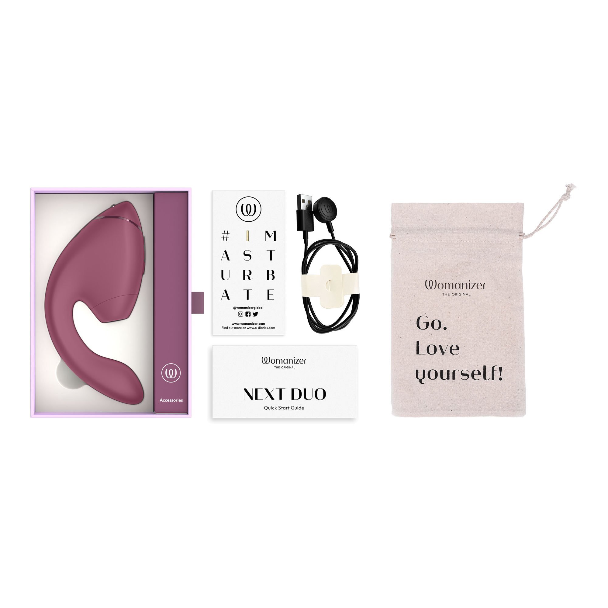 Klitorinis stimuliatorius - vibratorius „Next Duo“ - Womanizer