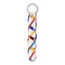 Stiklinis dvipusis dildo „Glass Dildo Nr. 10“ - Gildo