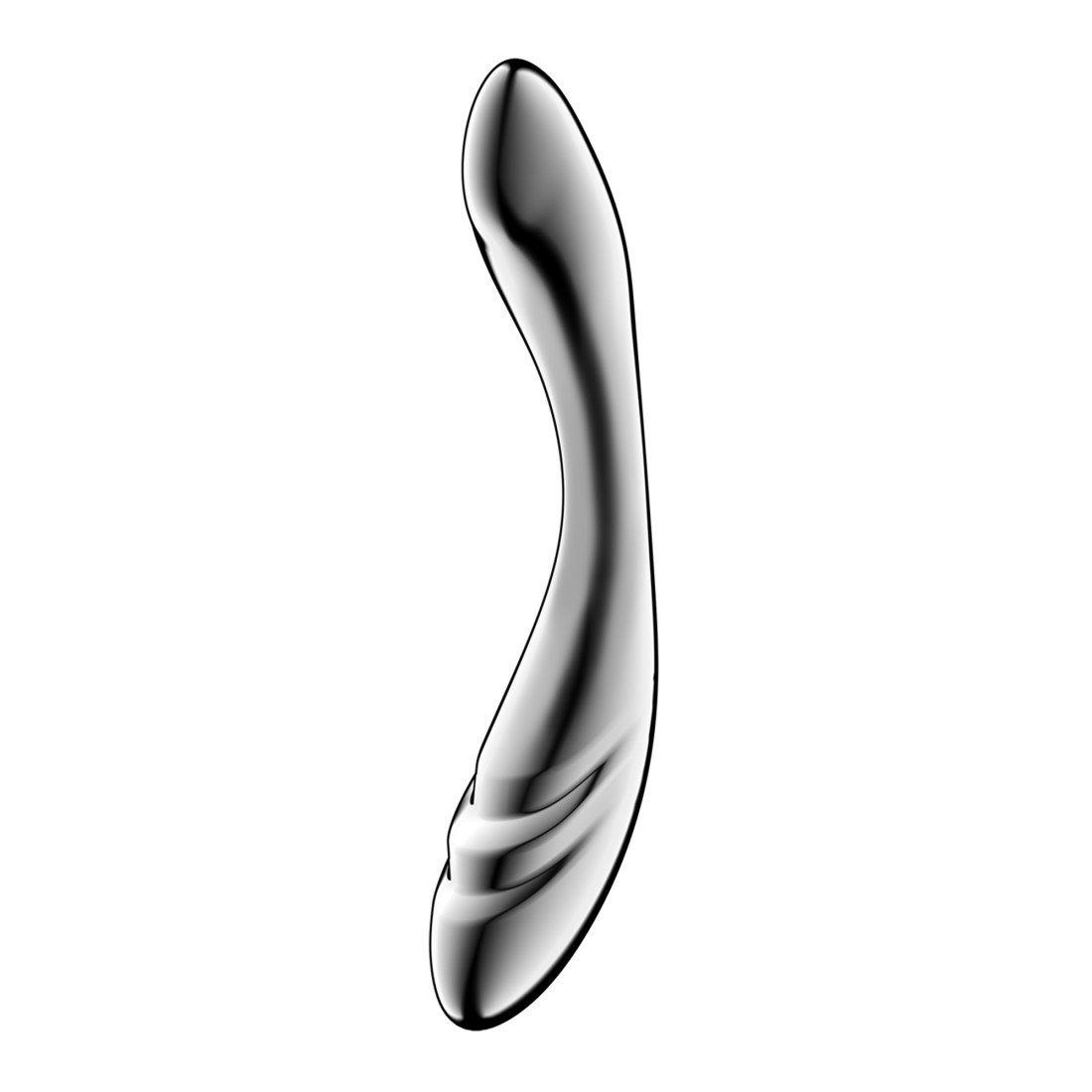 Metalinis dildo „Pure Gravity 3” - Satisfyer