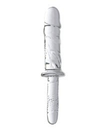 Stiklinis dildo „Brutus“ - Master Series