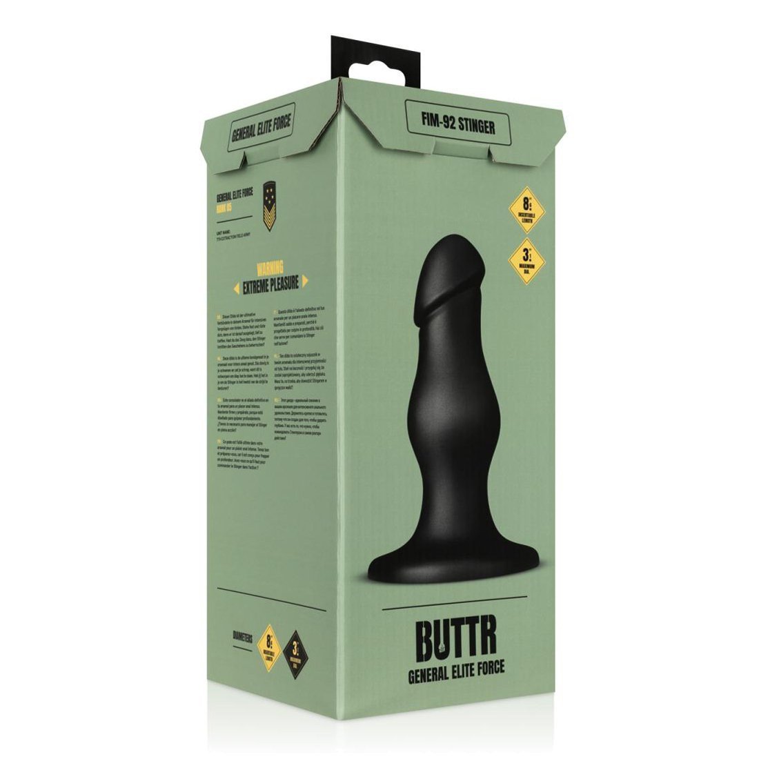 XXL analinis kaištis „FIM-92 Stinger“ - Buttr