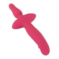 Vibratorius „2 in 1 Vibrator + Butt Plug“ - Couples Choice