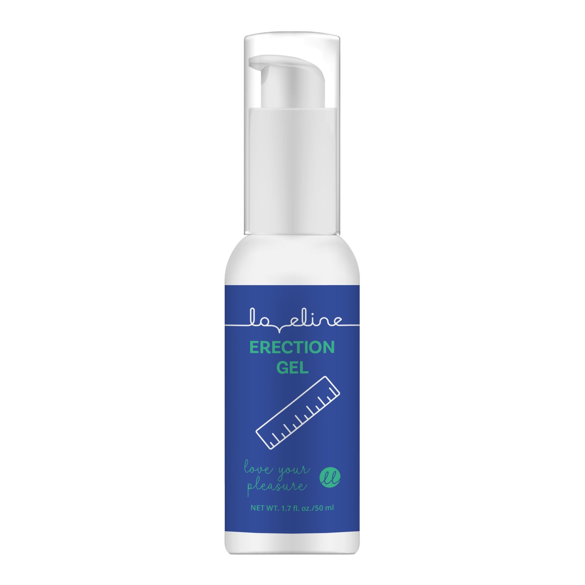 Erekciją stiprinantis gelis „Erection Gel“, 50 ml - Loveline