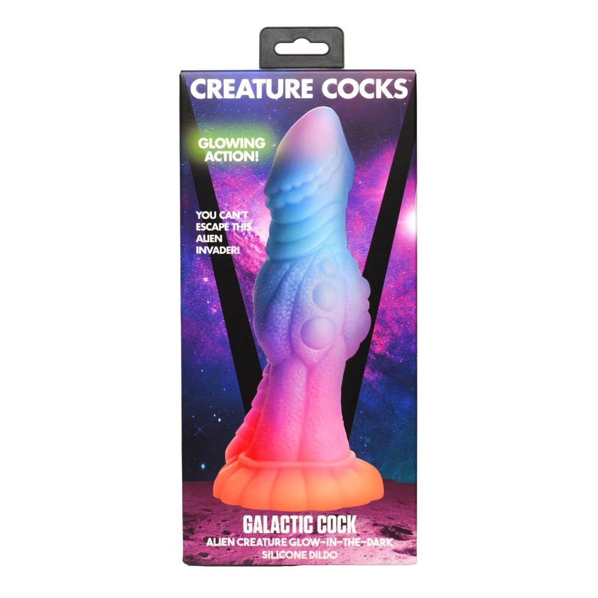 Silikoninis dildo „Galactic Cock“ - XR