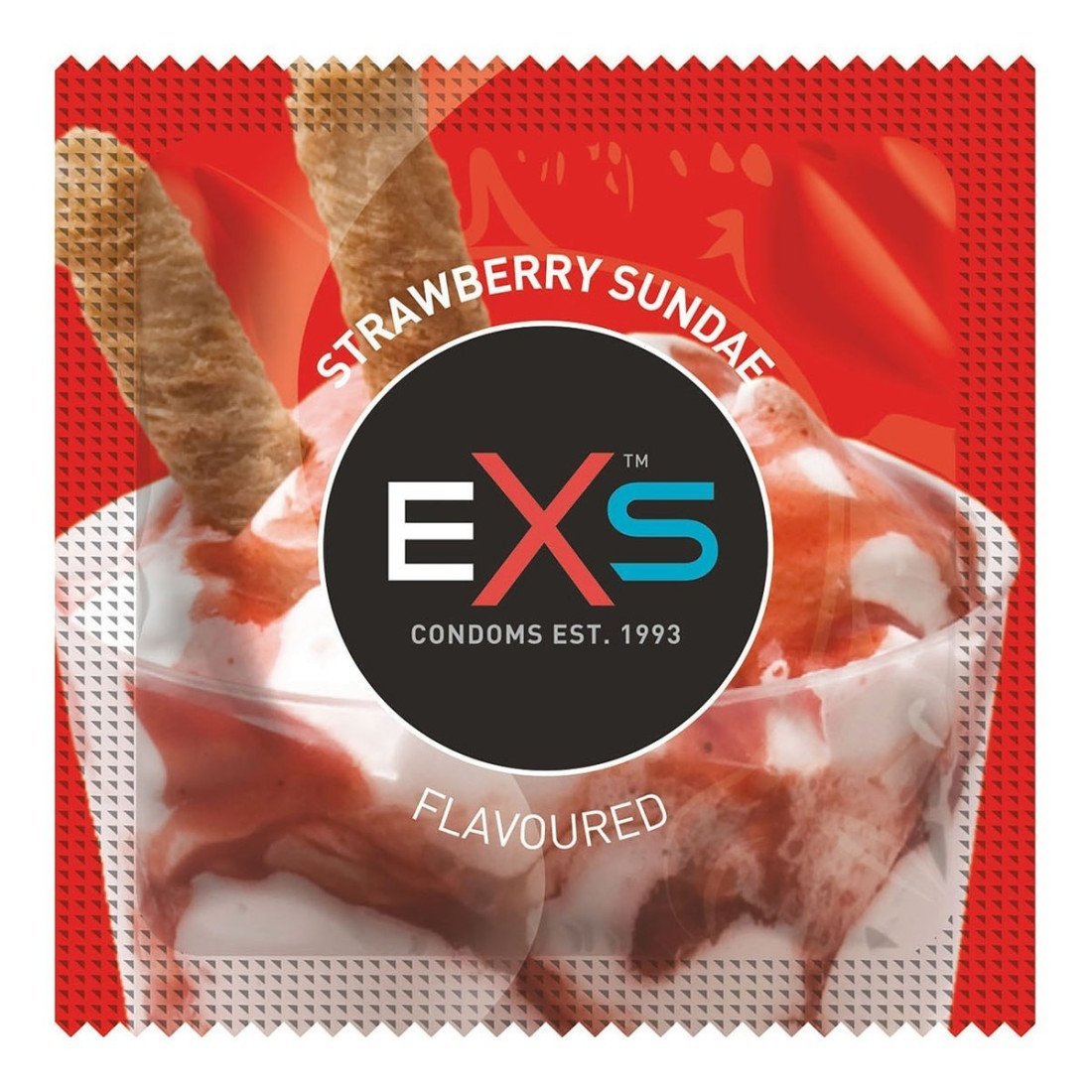 Prezervatyvų rinkinys „Mixed Flavoured“, 144 vnt. - EXS Condoms