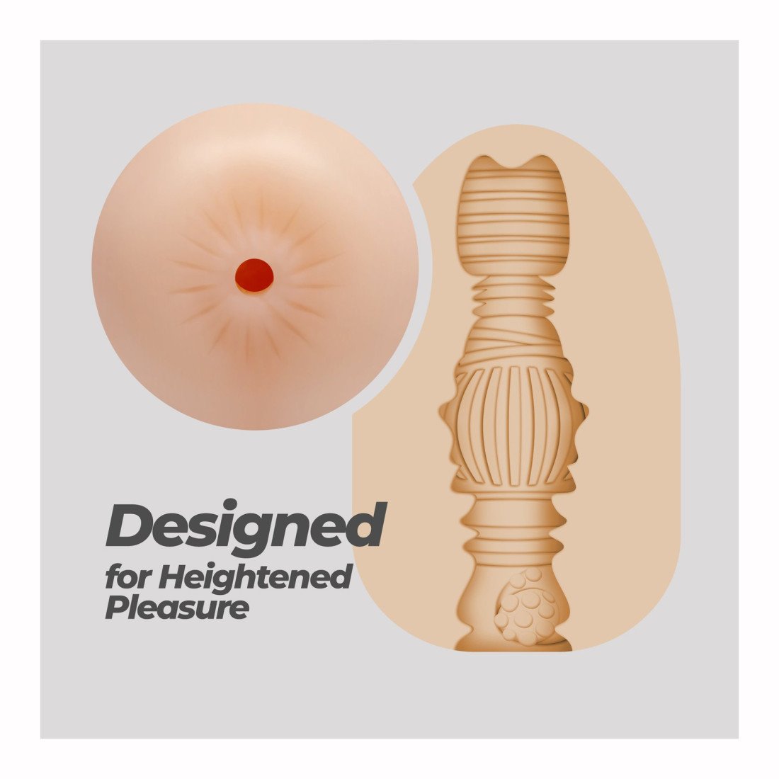 Masturbatorius „Ezy Egg Anal“ - Crushious