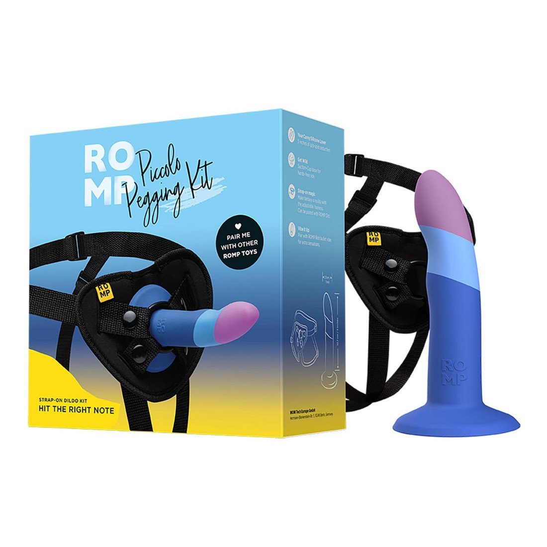 Strap-on dildo „Piccolo Pegging Kit“ - Romp
