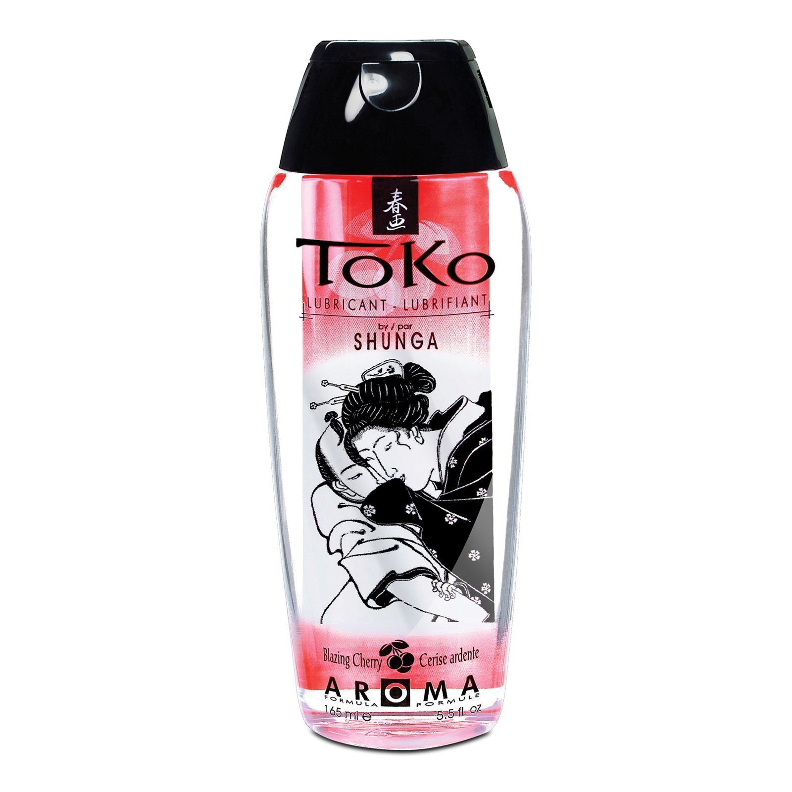 Vandens pagrindo lubrikantas „Toko Aroma Blazing Cherry“, 165 ml - Shunga