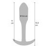 Analinis kaištis „Smooth Plug Large“ - ToyJoy