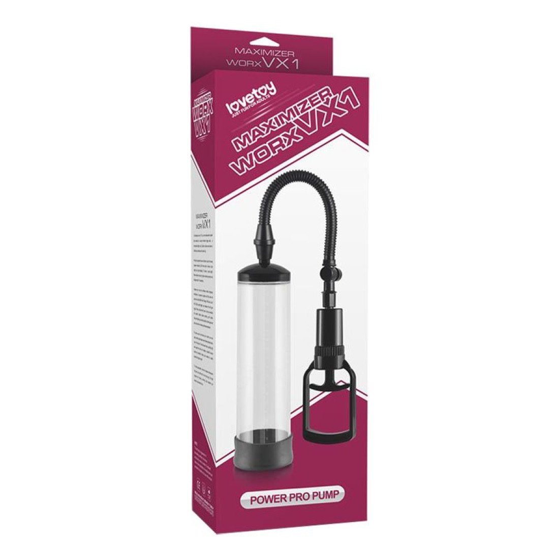 Penio pompa „Maximizer Worx VX1“ - Love Toy
