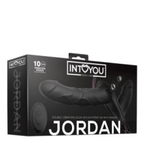 Vibruojantis strap-on dildo „Jordan“ - Intoyou