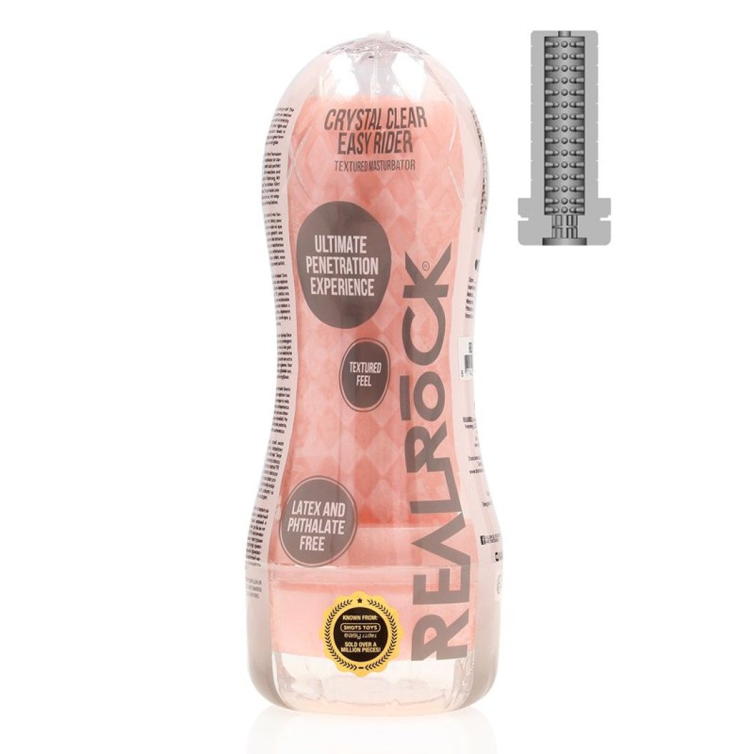 Masturbatorius „Textured Masturbator“ - RealRock